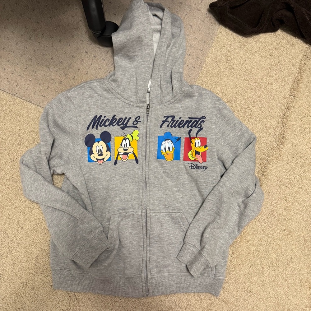 Disney Mickey & Friends zip up sweatshirt